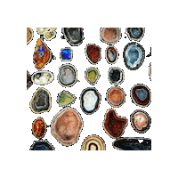 Kimberly Mcdonald I Like Rocks Sticker by KMD