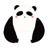 Stay Safe Panda Bear Sticker