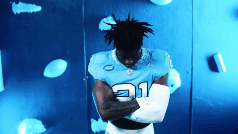 North Carolina Football GIF by UNC Tar Heels