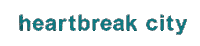 heartbreak city Sticker by Chloe Lilac
