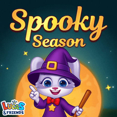 Excited Happy Ghost GIF by Lucas and Friends by RV AppStudios