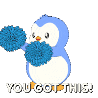 Happy You Can Do This Sticker by Pudgy Penguins