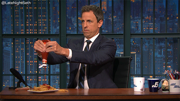 seth meyers fries GIF by Late Night with Seth Meyers