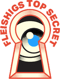 top secret jewish Sticker by Fleishigs Magazine