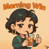 Iced Coffee Thumbs Up GIF by Persona