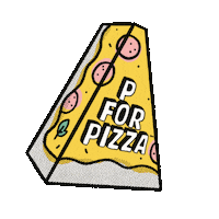 Pizza Tabletop Sticker by Big Potato Games