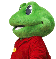 Duinrellwassenaar hello frog hallo hoi Sticker