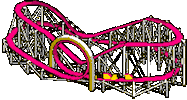 MorenosPark rollercoaster roller coaster carousel ferris wheel Sticker