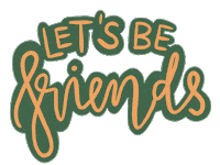 friends love Sticker