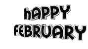 Happy February Sticker by OpticalArtInc.