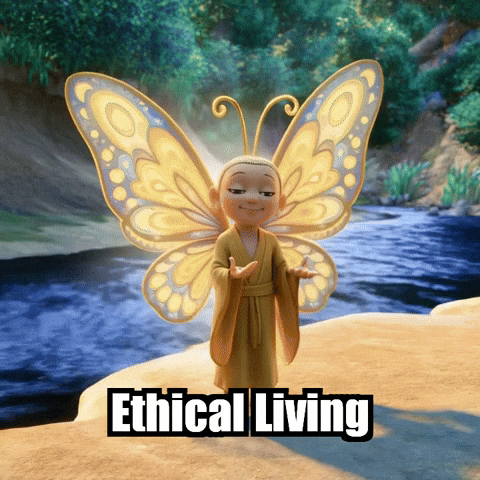 Wisdom Morality GIF by BuddhaFlyJourney