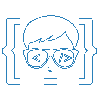 codeit_rs blue code it codeit dream it Sticker