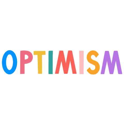 Optimism Sticker by Studio Jonesie