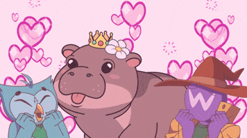 In Love Hearts GIF