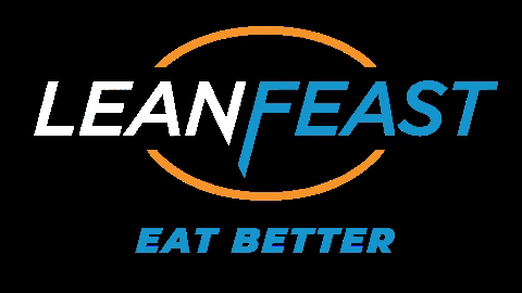 LeanFeast giphygifmaker eating clean meal GIF