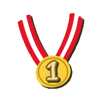 Gold Win Sticker by Rowing.at