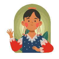 consuelozobelalgerfoundation girl wave children hope Sticker