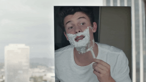 Shave Shaving GIF by Shawn Mendes