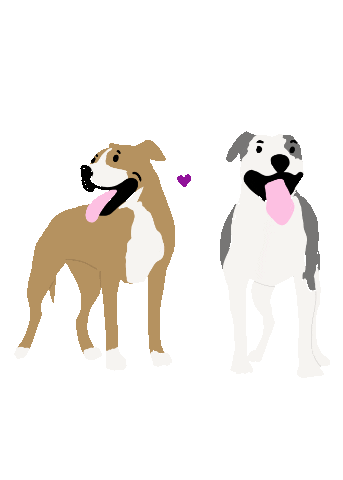 Hazel And Zelda Sticker by HeARTs Speak