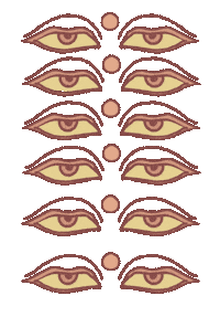 Eyes Blinking Sticker