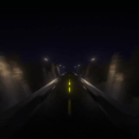 Driving Fast Road Trip GIF by xponentialdesign