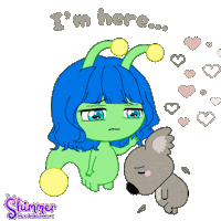 Sad Mental Health Sticker by ShimmertheGlowworm