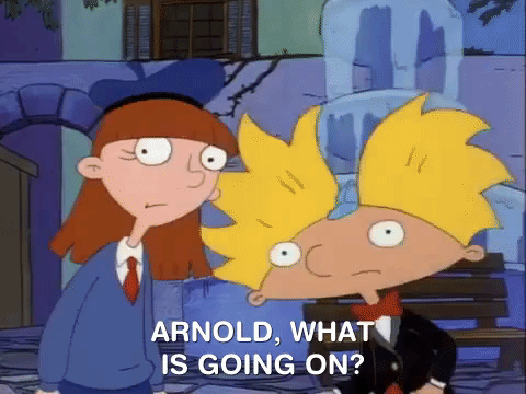 hey arnold nick splat GIF