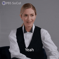 Emily Blunt Agree GIF by PBS SoCal