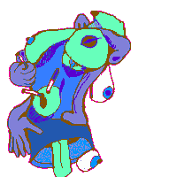 modern art STICKER by Dax Norman