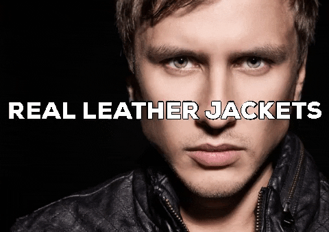 sdasssa giphygifmaker real leather real leather jackets real jackets GIF