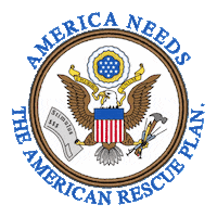 Joe Biden America Sticker by Creative Courage