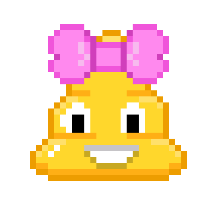 Pixel Shitting Sticker by Poopies.io