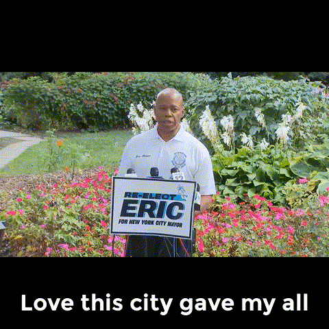 New York Usa GIF by Eric Adams