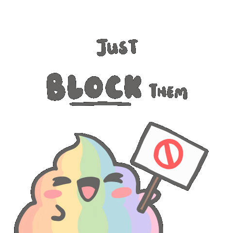 Rainbow Poop Internet Drama Sticker by Kumo x World