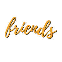 Friends Sticker by monikapolasek