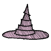 onefranshow halloween pink kawaii black Sticker