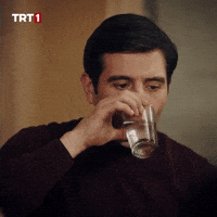 Drink Water Breakfast GIF by TRT