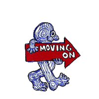 Thank You Next Move On Sticker by Jimmy Arca