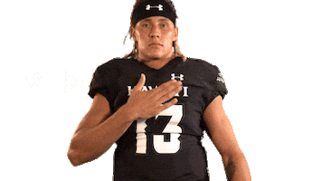College Football Sticker by Hawaii Athletics