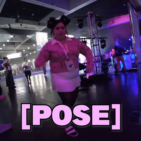 Posing Strike A Pose GIF