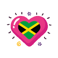 Flag Love Sticker by One Paradise