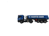 Spedition Lastwagen Sticker by MartinBaurGmbH