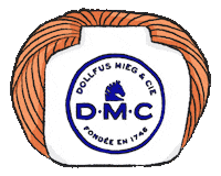 sew cross stitch Sticker by DMC