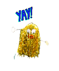 hooray yes Sticker by FUN WITH FRIDAY