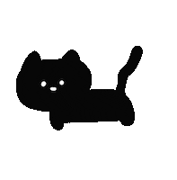 Cat ねこ Sticker