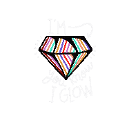 Diamond Glow Sticker
