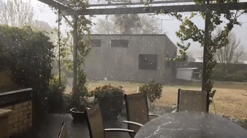 Hailstorm Hits Southern Queensland