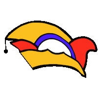 naerrischgelersch karneval fasching mainz helau Sticker