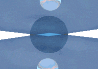 3d rippling GIF by The NGB