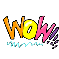 Holy Crap Wow Sticker by Jeremy Speed Schwartz